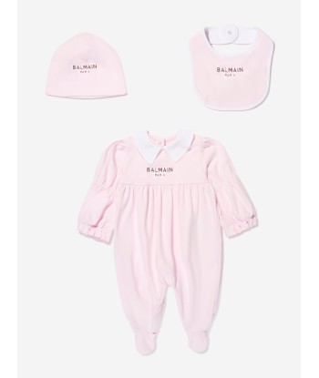 Balmain Baby Girls Maternity Gift Set in Pink outlet