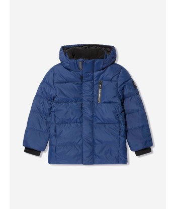 Calvin Klein Boys Essential Puffer Jacket in Blue pour bénéficier 