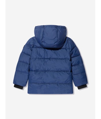 Calvin Klein Boys Essential Puffer Jacket in Blue pour bénéficier 