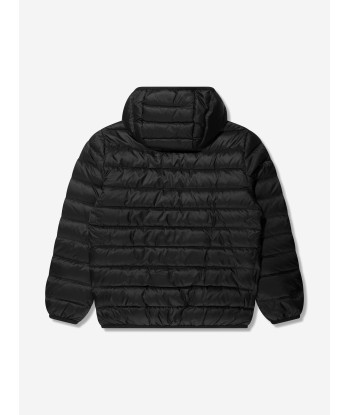 Calvin Klein Boys Down Padded Logo Jacket in Black la chaussure