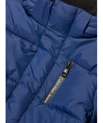 Calvin Klein Boys Essential Puffer Jacket in Blue pour bénéficier 