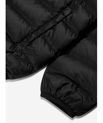 Calvin Klein Boys Down Padded Logo Jacket in Black la chaussure