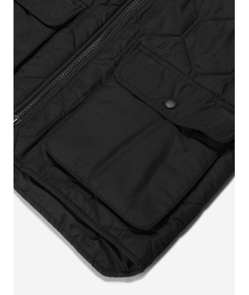 Calvin Klein Boys Quilted Vest in Black Economisez 