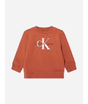 Calvin Klein Baby Monogram Tracksuit in Auburn pas cher 