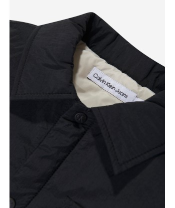 Calvin Klein Baby Padded Coach Jacket in Black sélection de produits