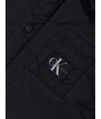 Calvin Klein Baby Padded Coach Jacket in Black sélection de produits