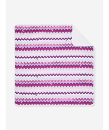 Missoni Baby Girls Zigzag Blanket in Pink Comparez plus de prix