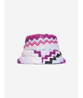 Missoni Girls Zigzag Bucket Hat in Pink vente chaude votre 