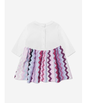 Missoni Baby Girls Zigzag Dress in Pink de votre