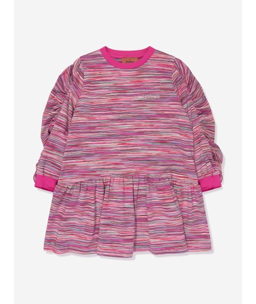 Missoni Girls Jersey Dress in Pink ouvre sa boutique