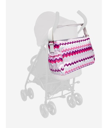 Missoni Baby Girls Zigzag Changing Bag in Pink 2023