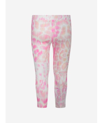 Roberto Cavalli Ivory & Leopard Print Leggings votre