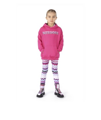 Missoni Girls Logo Hoodie in Pink pas cher chine