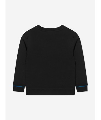 Missoni Boys Logo Sweatshirt in Black en ligne