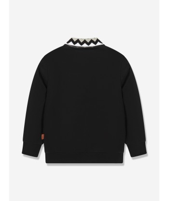 Missoni Boys Collar Sweatshirt in Black 50-70% off 