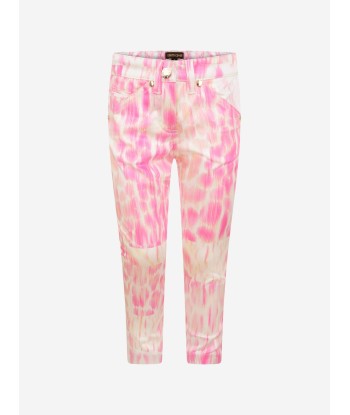 Roberto Cavalli Girls Leopard Print Trousers outlet