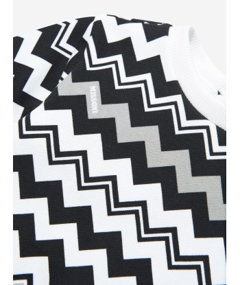 Missoni Baby Boys Zigzag Sweatshirt in Black en linge