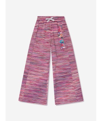 Missoni Girls Logo Joggers in Pink paiement sécurisé