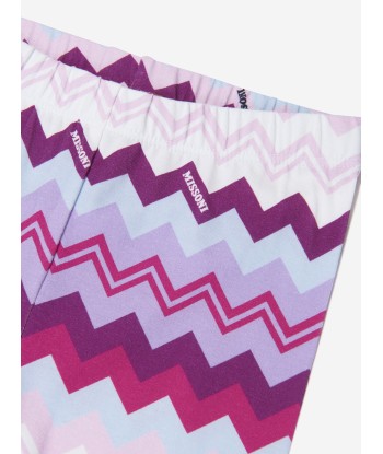 Missoni Girls Zigzag Leggings in Pink À commander