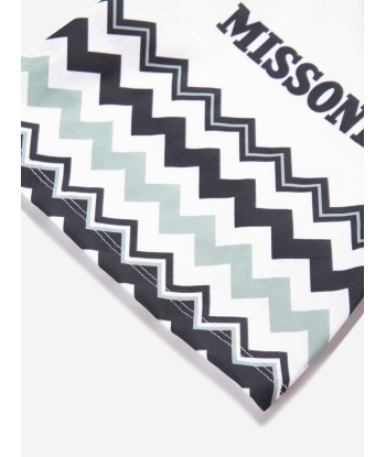 Missoni Baby Boys Zigzag T-Shirt in White Voir les baskets