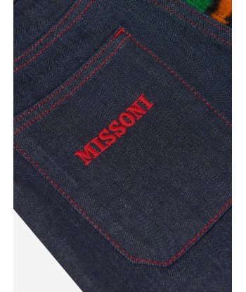 Missoni Boys Branded Trousers in Blue la chaussure