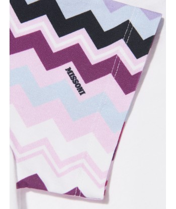 Missoni Girls Logo T-Shirt in White ou a consommer sur place