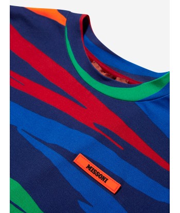 Missoni Boys Branded T-Shirt in Multicolour Les magasins à Paris