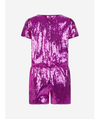 Roberto Cavalli Girls Sequin Playsuit Toutes les collections ici