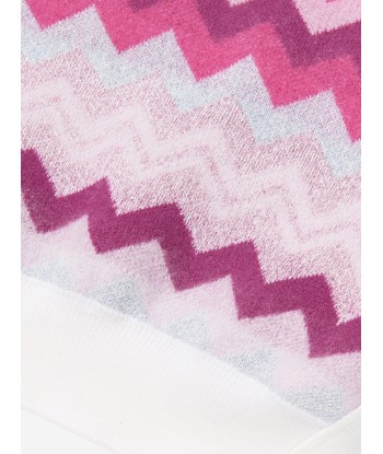 Missoni Girls Zigzag Knitted Vest in Pink 2 - 3 jours ouvrés.