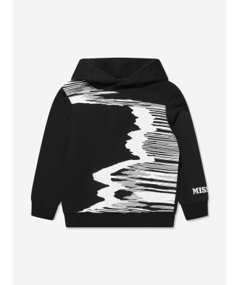 Missoni Boys Branded Hoodie in Black de votre