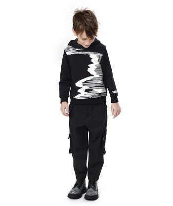 Missoni Boys Branded Hoodie in Black de votre