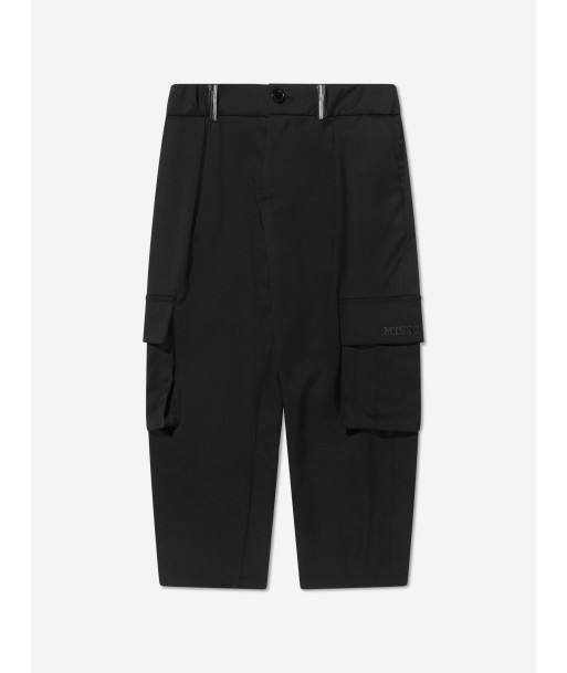 Missoni Boys Cargo Trousers in Black Profitez des Offres !