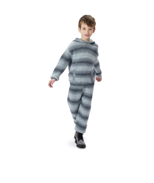 Missoni Kids Knitted Hoodie in Grey Le MVP de beaucoup