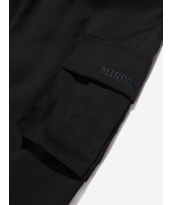 Missoni Boys Cargo Trousers in Black Profitez des Offres !