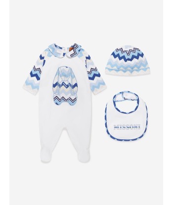 Missoni Baby Boys Gift Set in White Profitez des Offres !