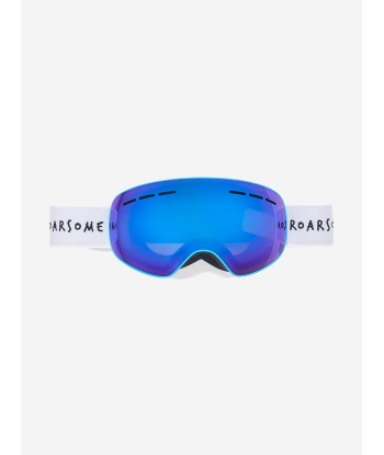 Roarsome Kids Anti Fog Snow Goggles in Blue Les êtres humains sont 