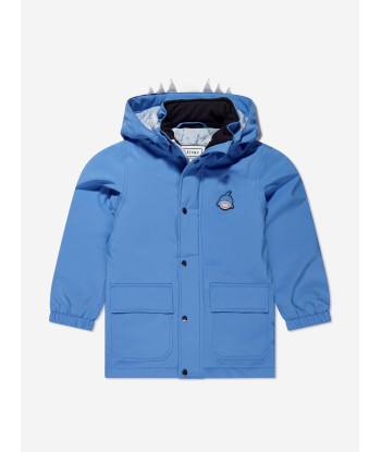 Roarsome Boys Reef Waterproof Coat in Blue vente chaude votre 