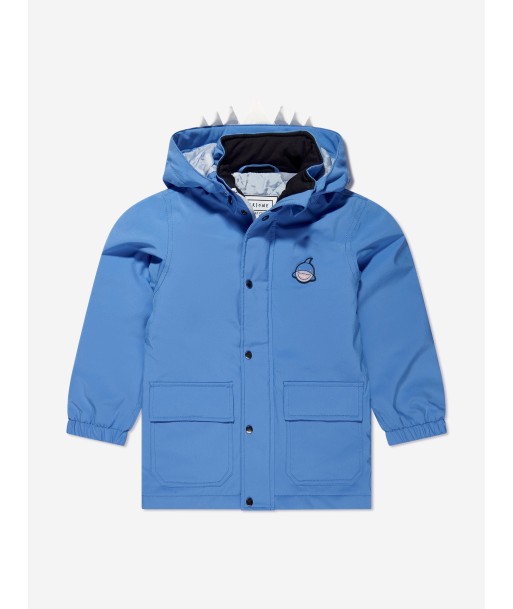 Roarsome Boys Reef Waterproof Coat in Blue vente chaude votre 