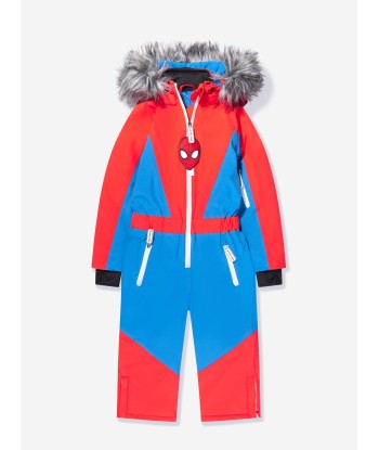 Roarsome Boys Spiderman Ski Suit in Red paiement sécurisé