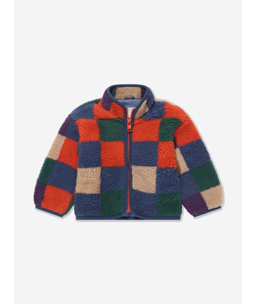 Stella McCartney Baby Boys Faux Shearling Jacket in Multicolour Venez acheter