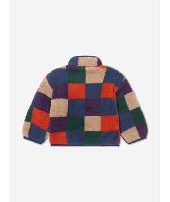 Stella McCartney Baby Boys Faux Shearling Jacket in Multicolour Venez acheter