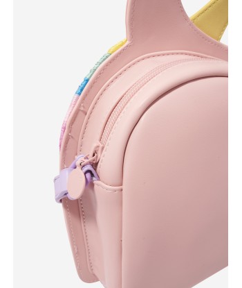 Stella McCartney Girls Unicorn Shoulder Bag in Pink Venez acheter