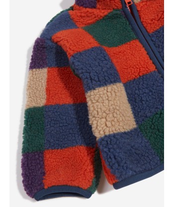 Stella McCartney Baby Boys Faux Shearling Jacket in Multicolour Venez acheter