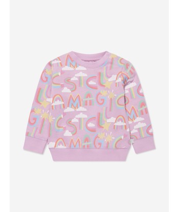 Stella McCartney Baby Girls Logo Tracksuit in Pink chez Cornerstreet bien 