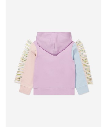 Stella McCartney Girls Unicorn Zip Up Top in Pink sur le site 