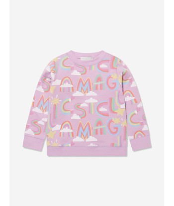 Stella McCartney Girls Logo Tracksuit in Pink outlet