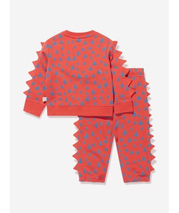 Stella McCartney Baby Boys Monster Tracksuit in Red pas cher chine