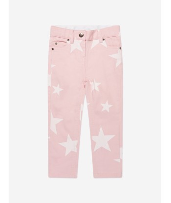 Stella McCartney Girls Star Jeans in Pink commande en ligne