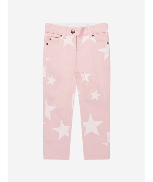 Stella McCartney Girls Star Jeans in Pink commande en ligne