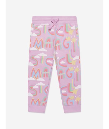 Stella McCartney Girls Logo Tracksuit in Pink outlet